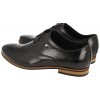 Formal shiny shoes for men, BLACK, genuine leather