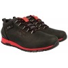 Men's trekking NIK shoess, BLACK leather, breathable membrane Sympatex