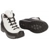 Women's trekking shoes, BLACK leather, breathable membrane Sympatex