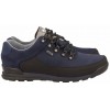 Men's trekking NIK shoes, DARK BLUE leather, breathable membrane Sympatex