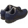 Men's trekking NIK shoes, DARK BLUE leather, breathable membrane Sympatex