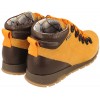 Women's hiking shoes, YELLOW leather, breathable membrane Sympatex