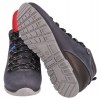 Women's hiking shoes, dark BLUE genuine leather, membrane, breathable Sympatex