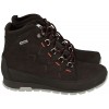 Women's trekking boots, BLACK leather, breathable membrane Sympatex