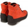 Women's trekking boots, RED leather, breathable membrane Sympatex