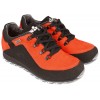 Women's hiking shoes, RED leather, breathable membrane Sympatex