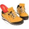 Women's hiking boots, YELLOW, genuine leather, breathable membrane Sympatex
