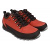 Men's trekking NIK shoes, RED leather, breathable membrane Sympatex