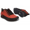 Men's trekking NIK shoes, RED leather, breathable membrane Sympatex